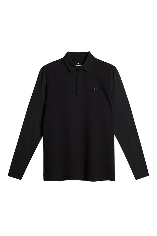 Sean Hybrid LS Polo / Black