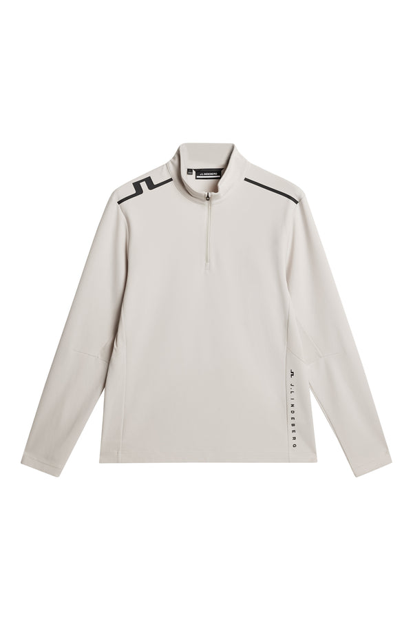 Leon Quarter Zip Mid Layer / Moonbeam