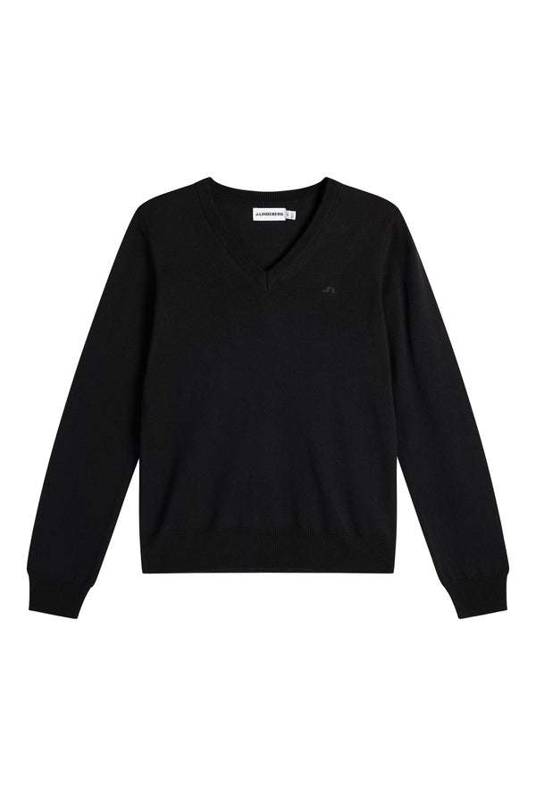 Amaya Knitted Sweater / Black