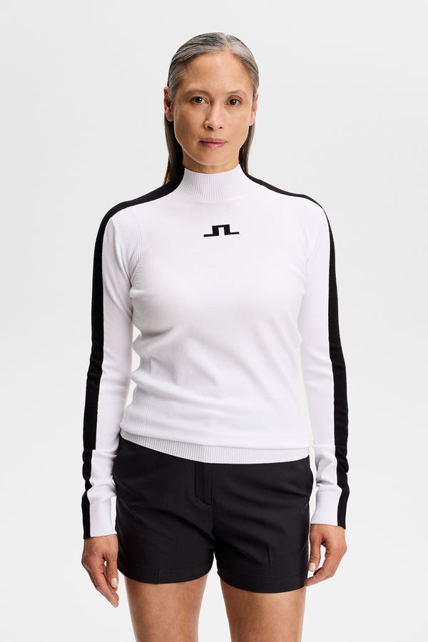 Adia Knitted Sweater / White