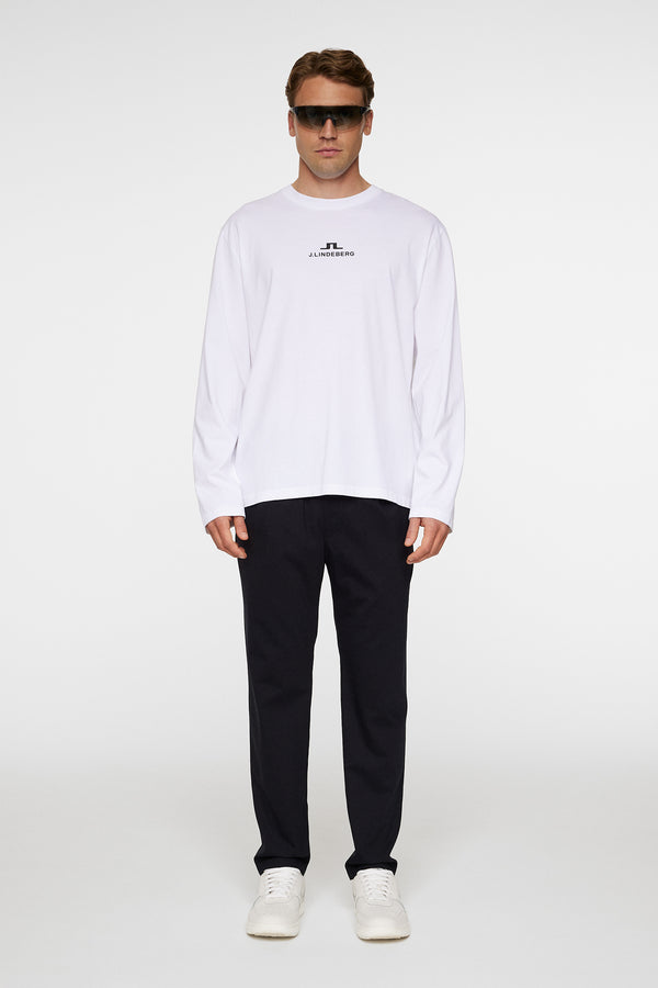 Cale Logo Longsleeve T-shirt / White
