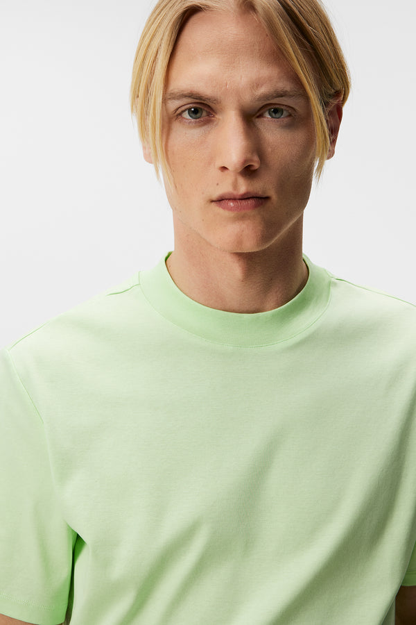 Ace Mock Neck T-shirt / Paradise Green