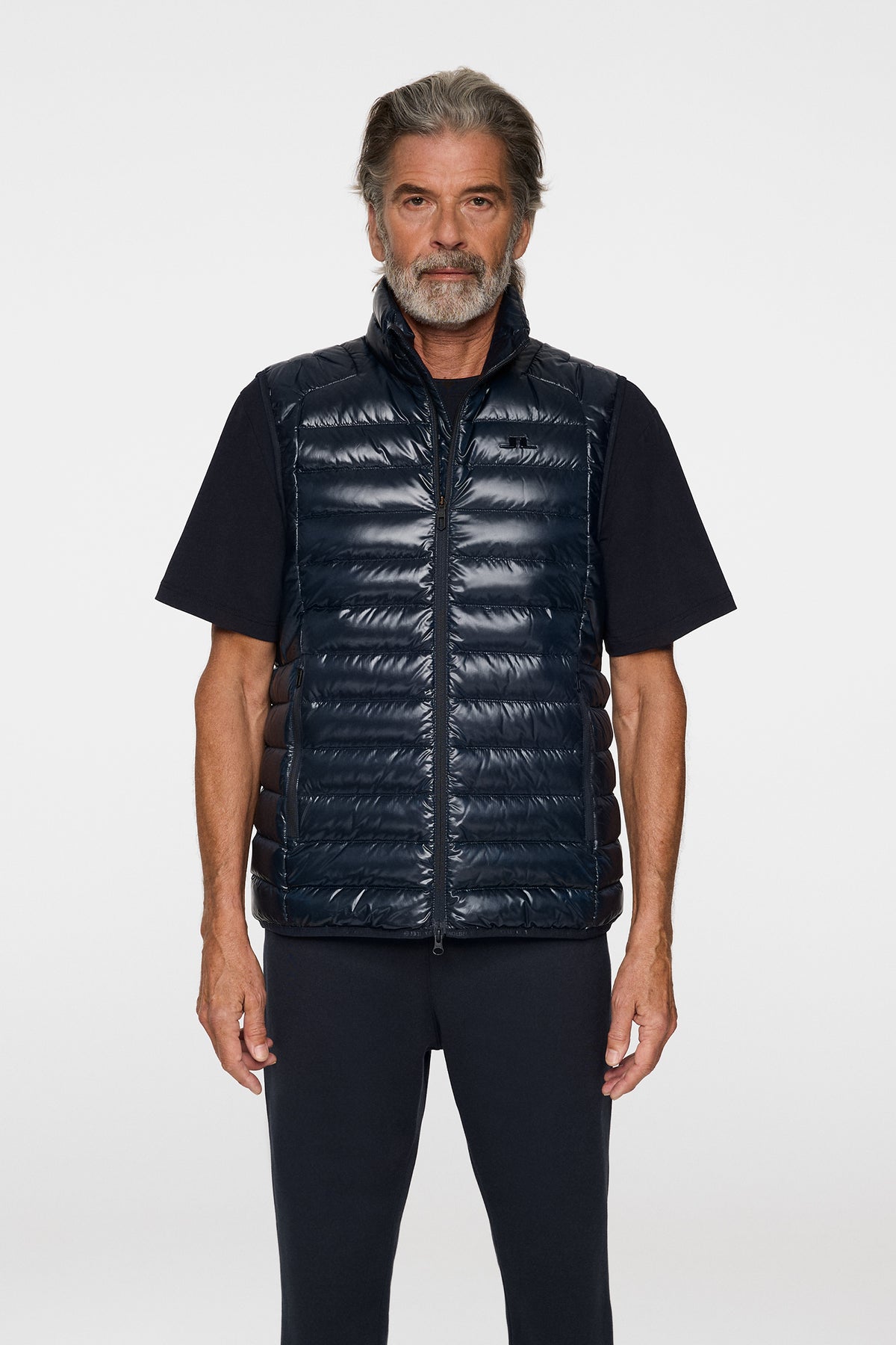 Oden Light Down Vest JL Navy –