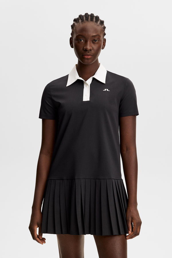 30Y Grace Pleated Dress / Black