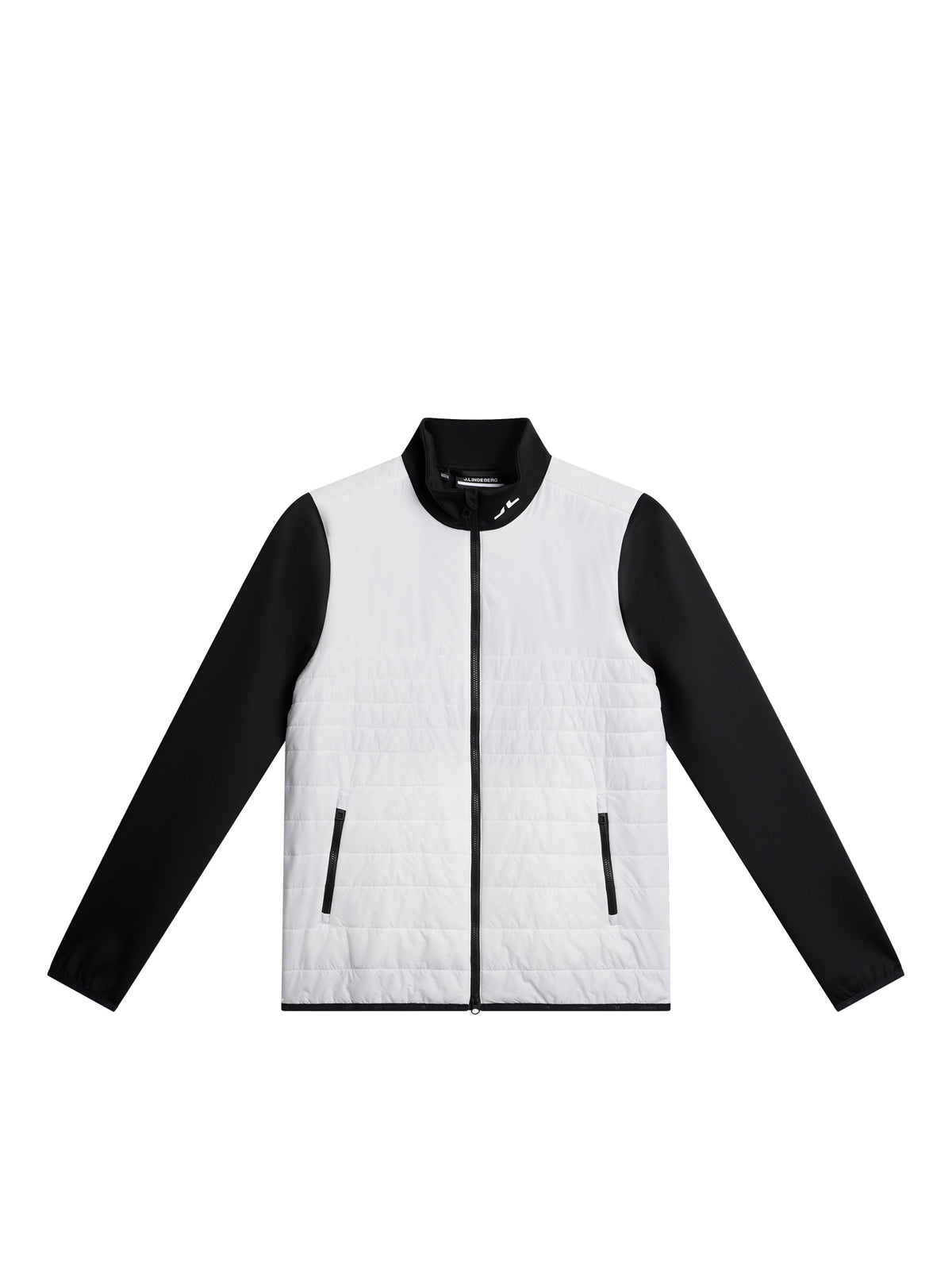Martina Quilt Hybrid Jacket / White
