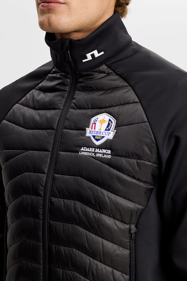 Heyden Quilt Hybrid Jacket / Black