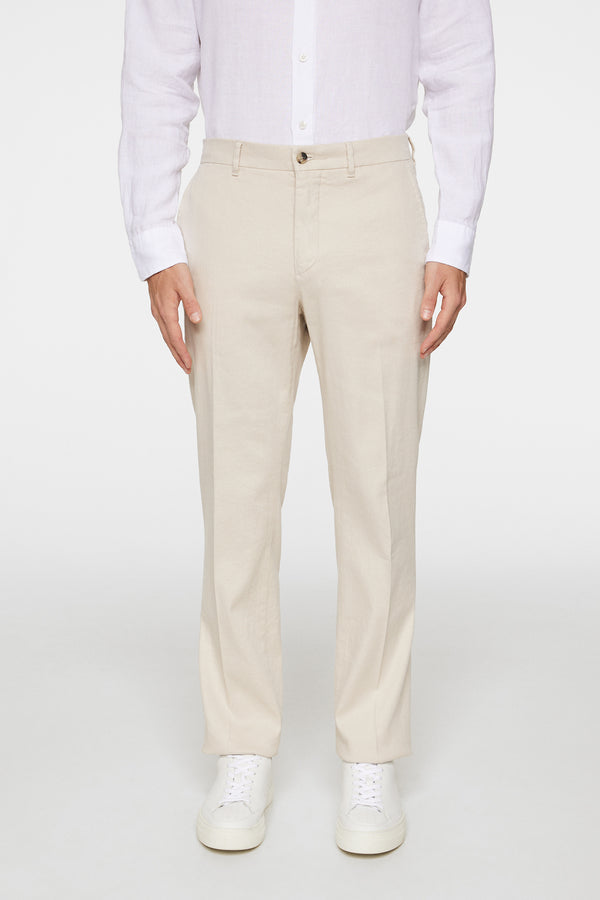 Lois C Linen Stretch Pants / Moonbeam