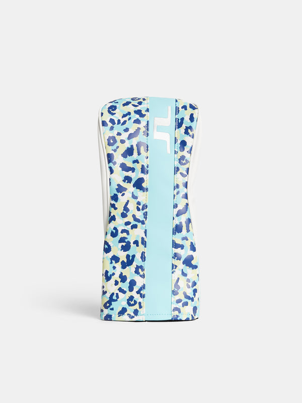 Driver Print Club Headcover / Leopard Aruba Blue