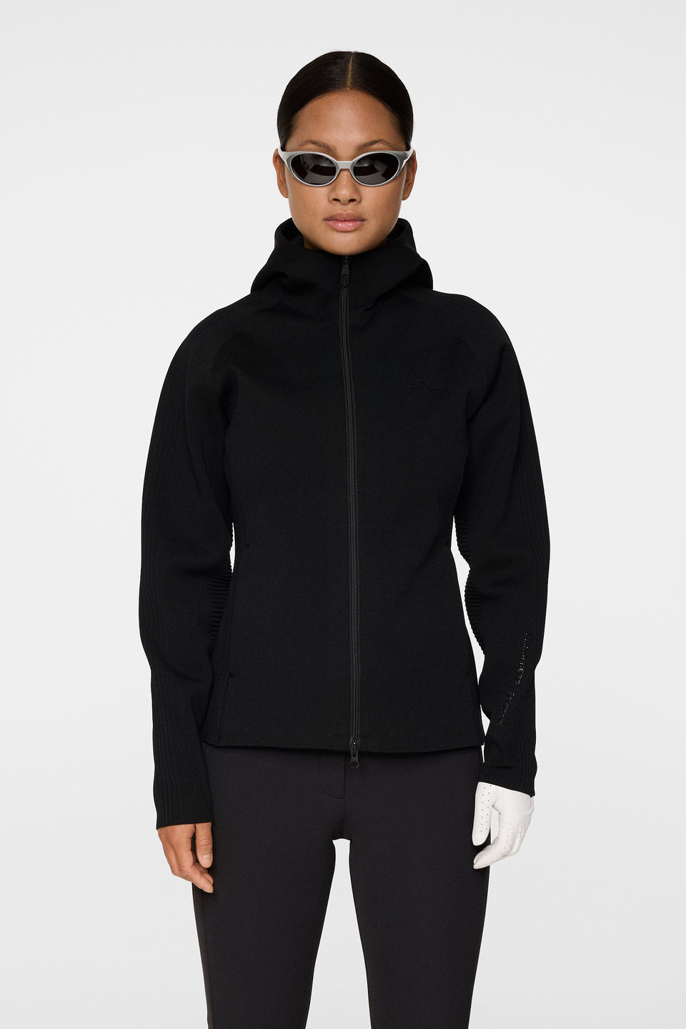 Solarcore Knit Zip Sweater / Black