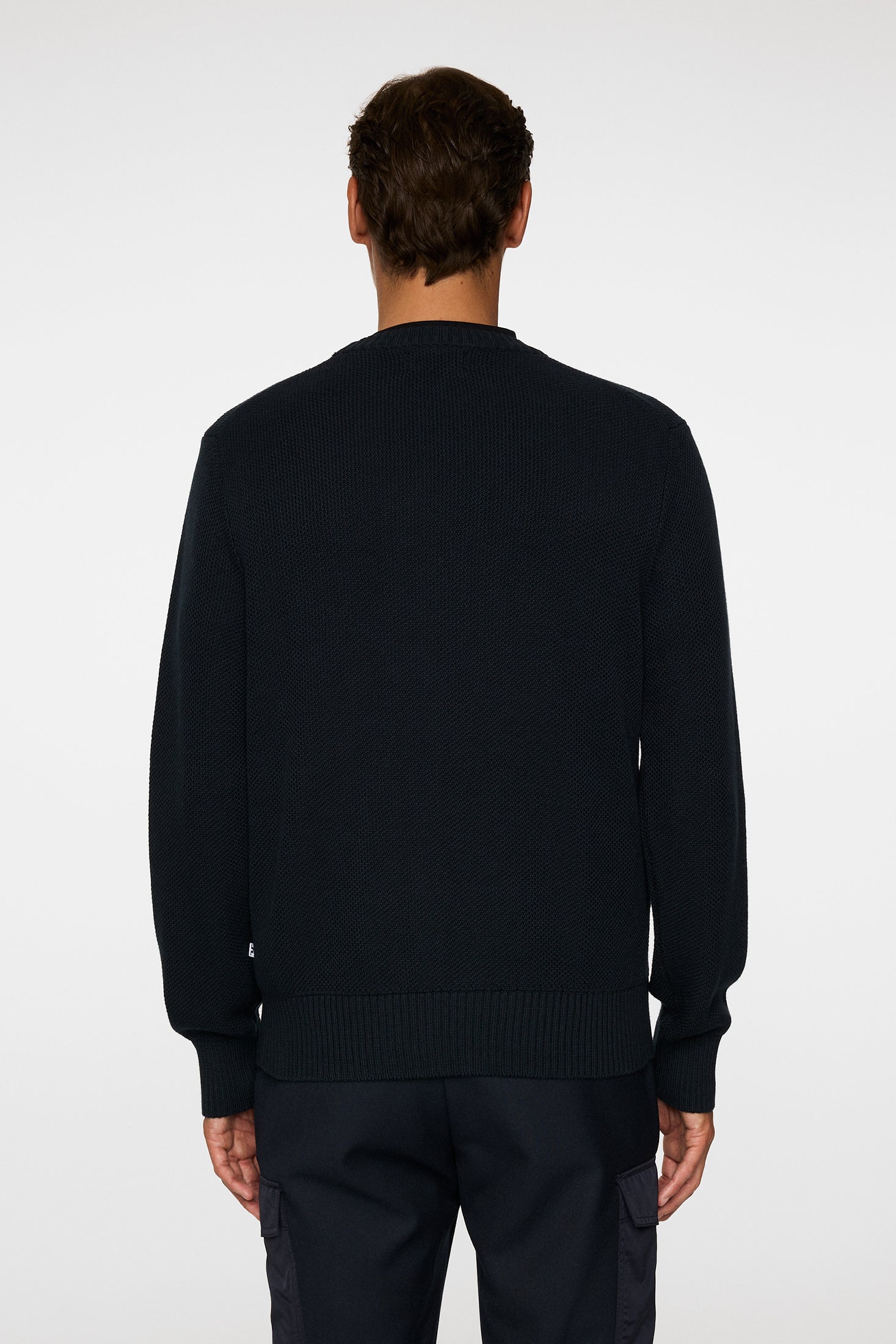 Oliver Structure Sweater / JL Navy | J.Lindeberg Official