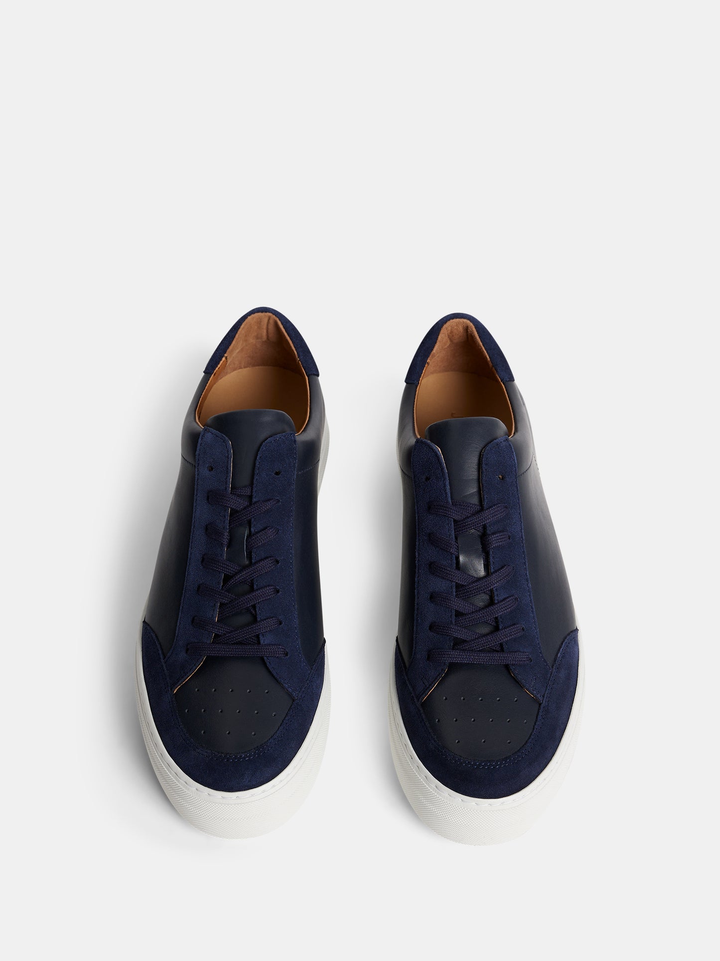Art Signature Leather Sneaker / JL Navy