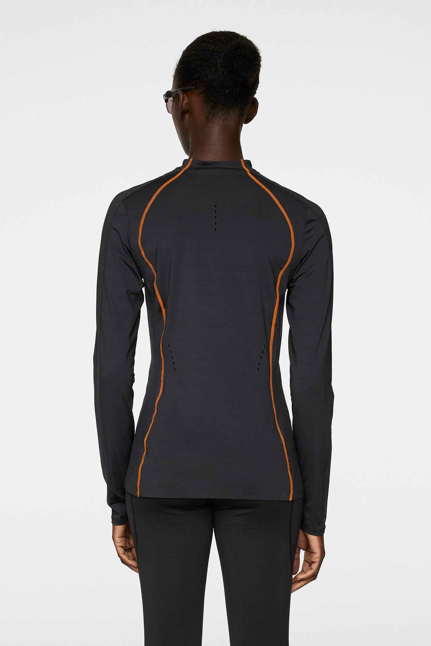 Allien Long Sleeve Top / Black – J.Lindeberg Allien Long Sleeve Top / Black – J.Lindeberg