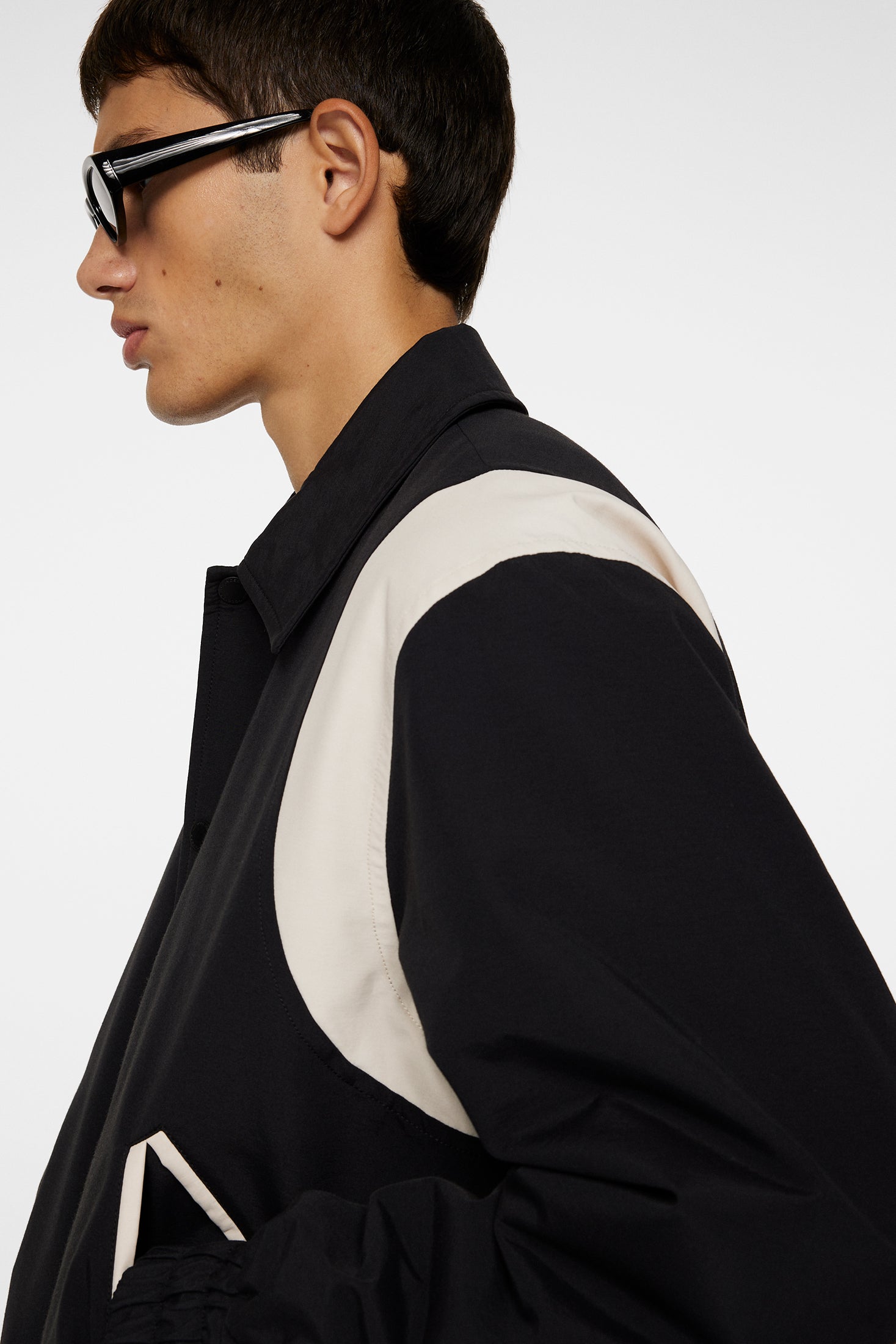 【新品】J.LINDEBERG ジップ ブルゾン ブラック ホワイト バイカラー Baze 2L Baseball Jacket / Black – J.Lindeberg EU
