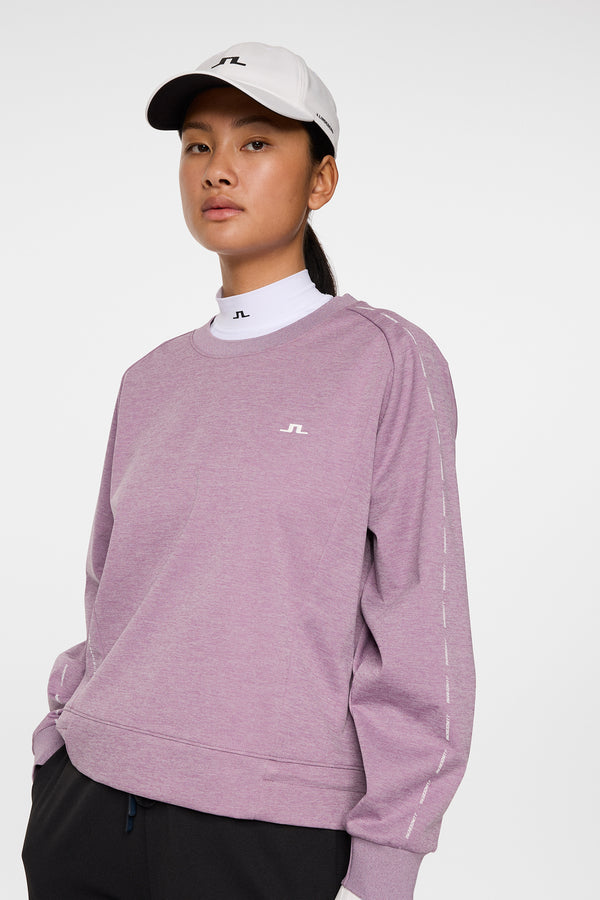Lucy Windblock Sweatshirt / Very Grape Melange