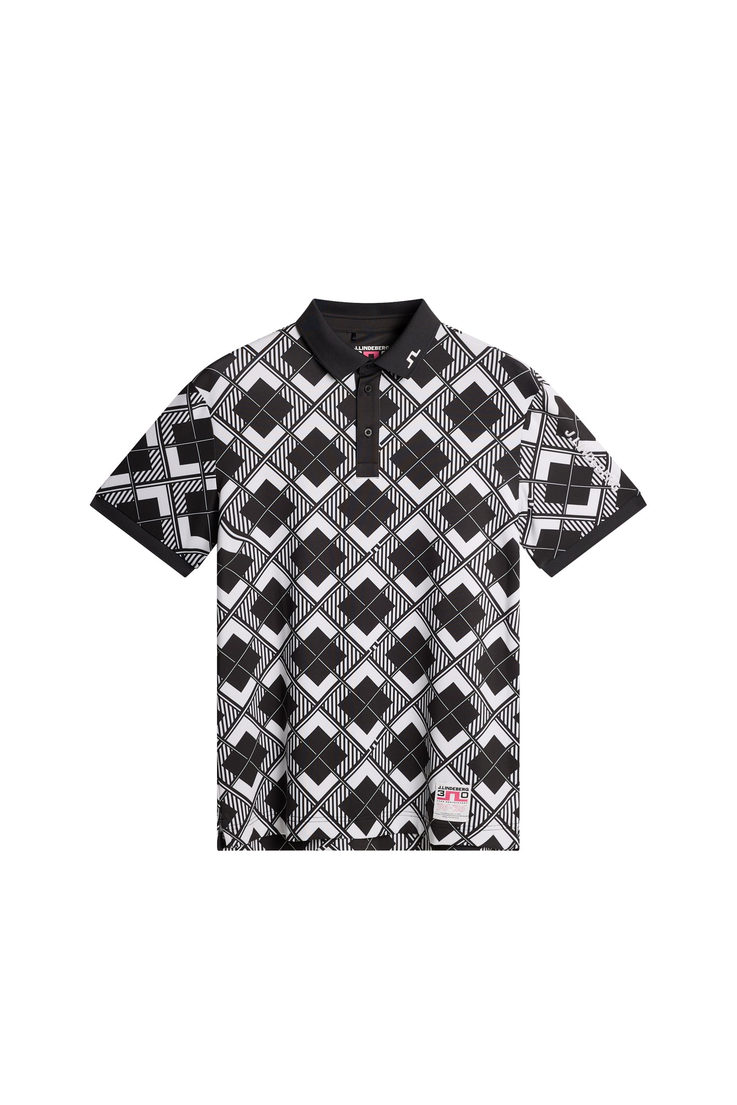 30Y Tour Tech Argyle Polo / 2-1 Argyle | J.Lindeberg Official