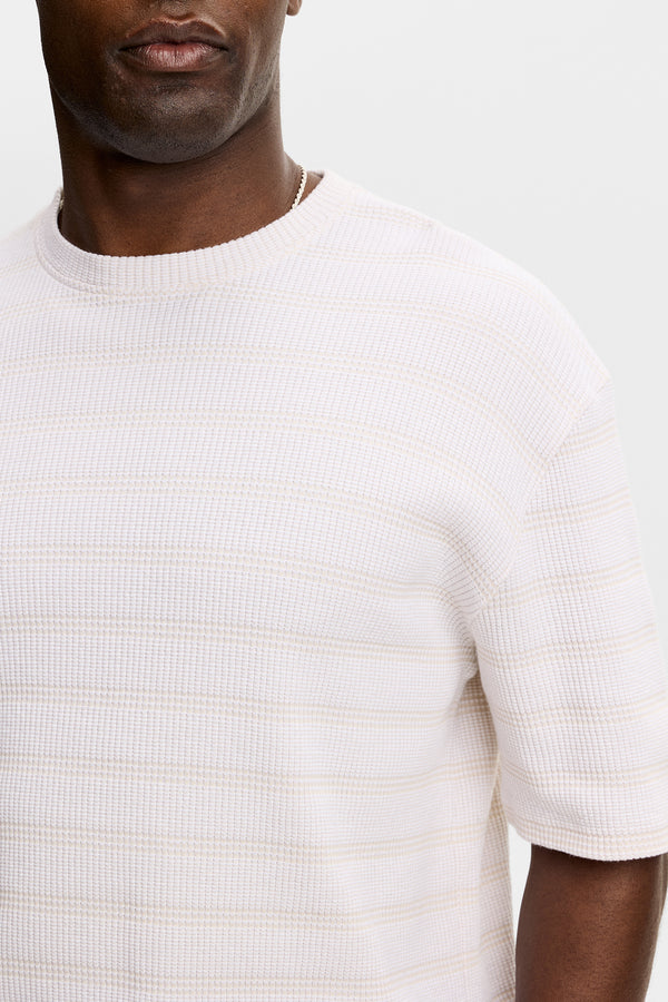 Jose Jacquard T-shirt / Moonbeam