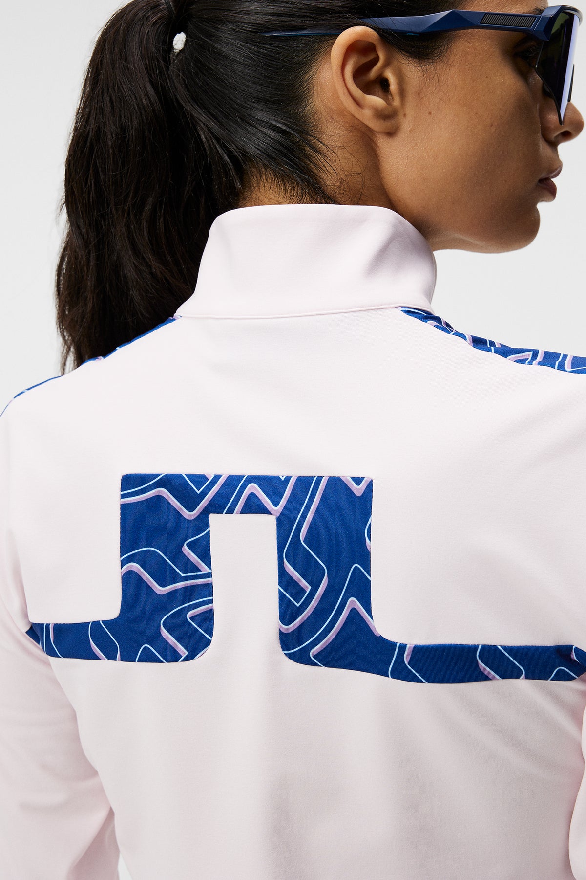 Winona Print Mid Layer / Cradle Pink