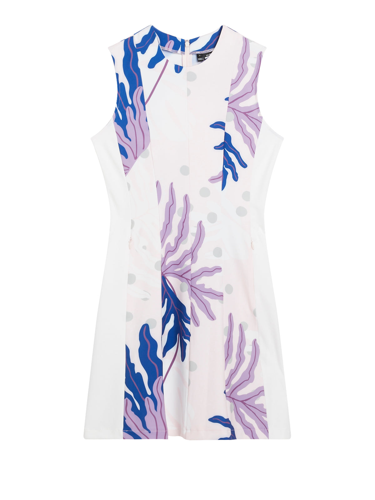 Jasmin Print Dress / Paradise Monstera Pink