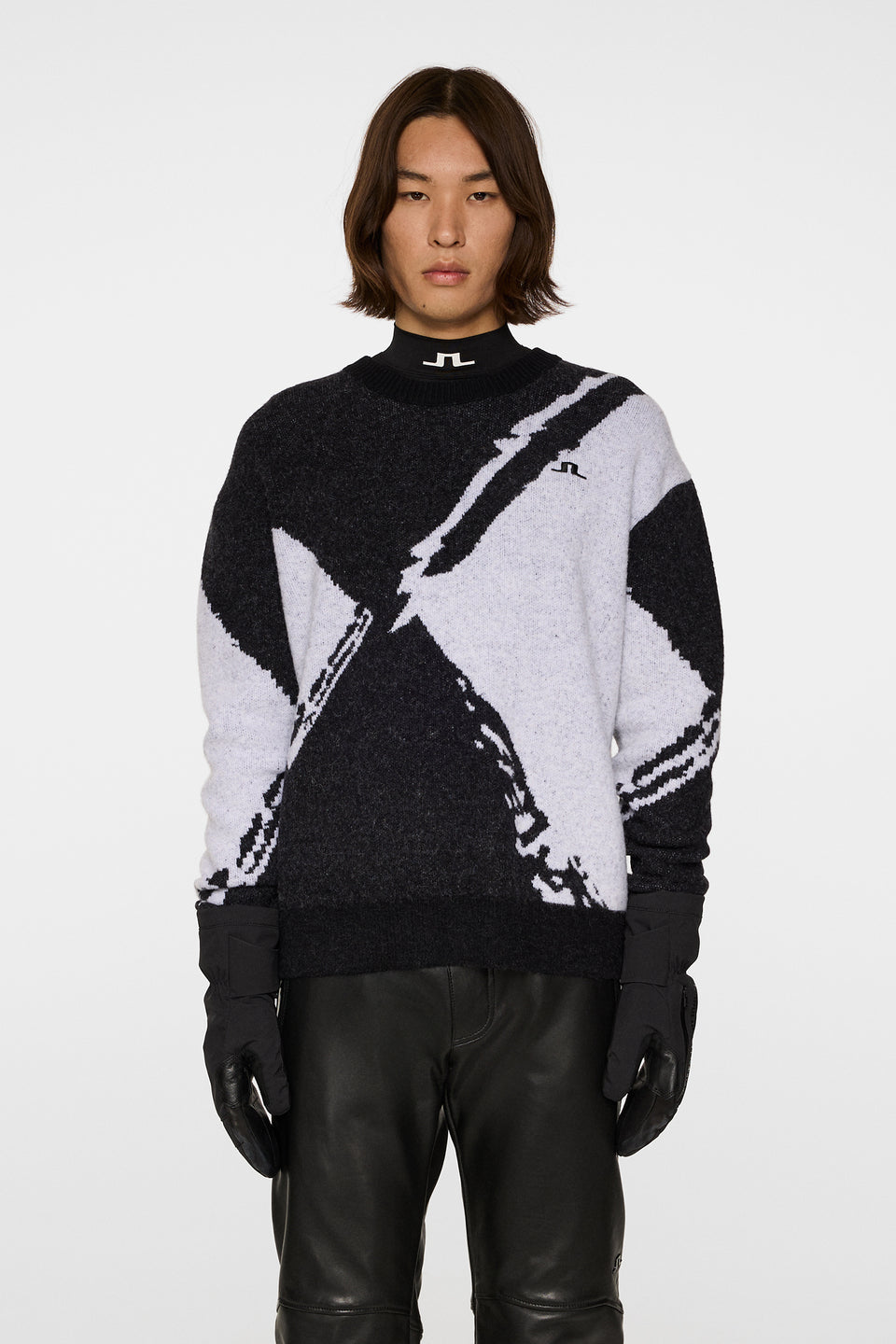 Jaxton Knitted Sweater / Black