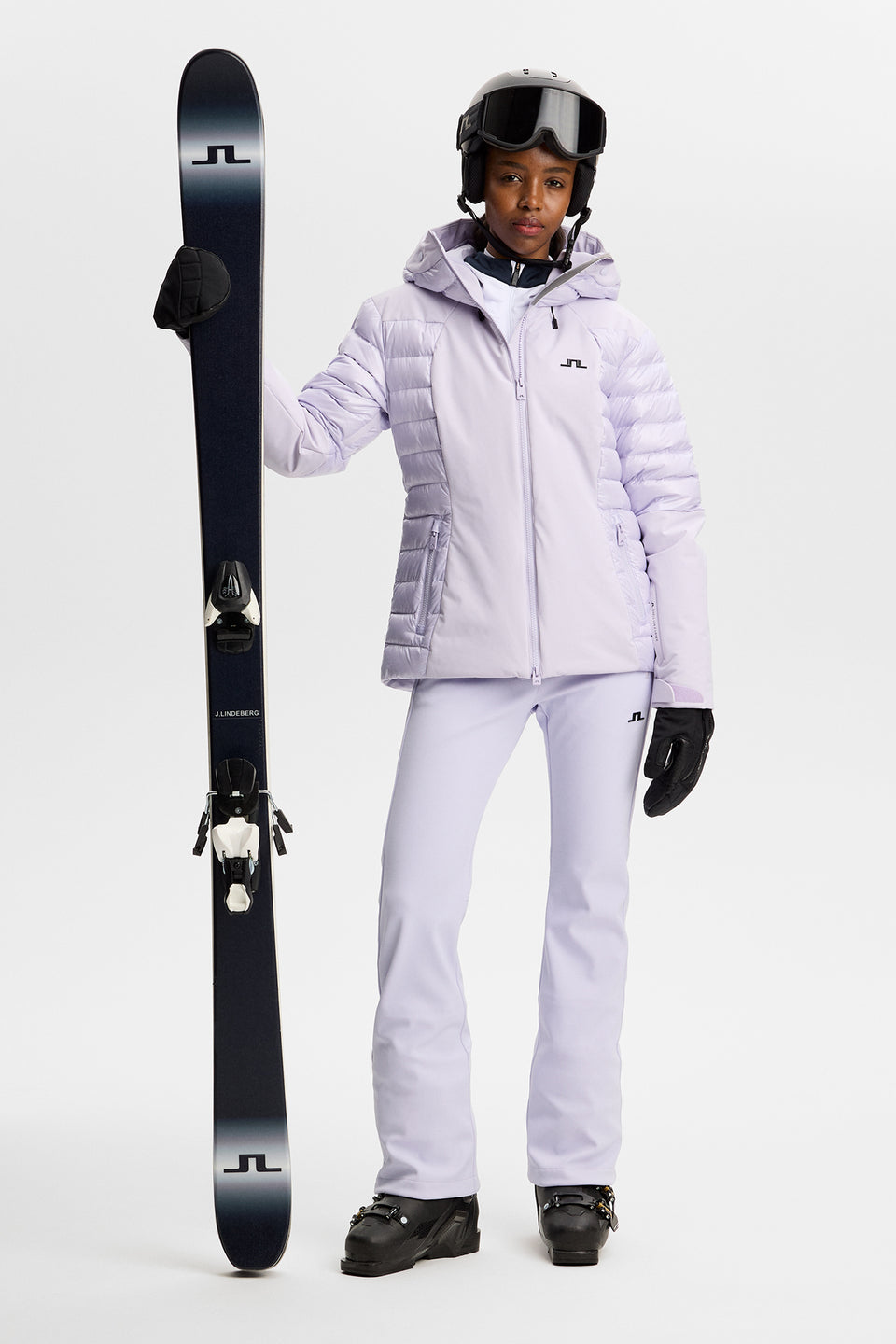 Stanford Softshell Ski Pant / Purple Heather