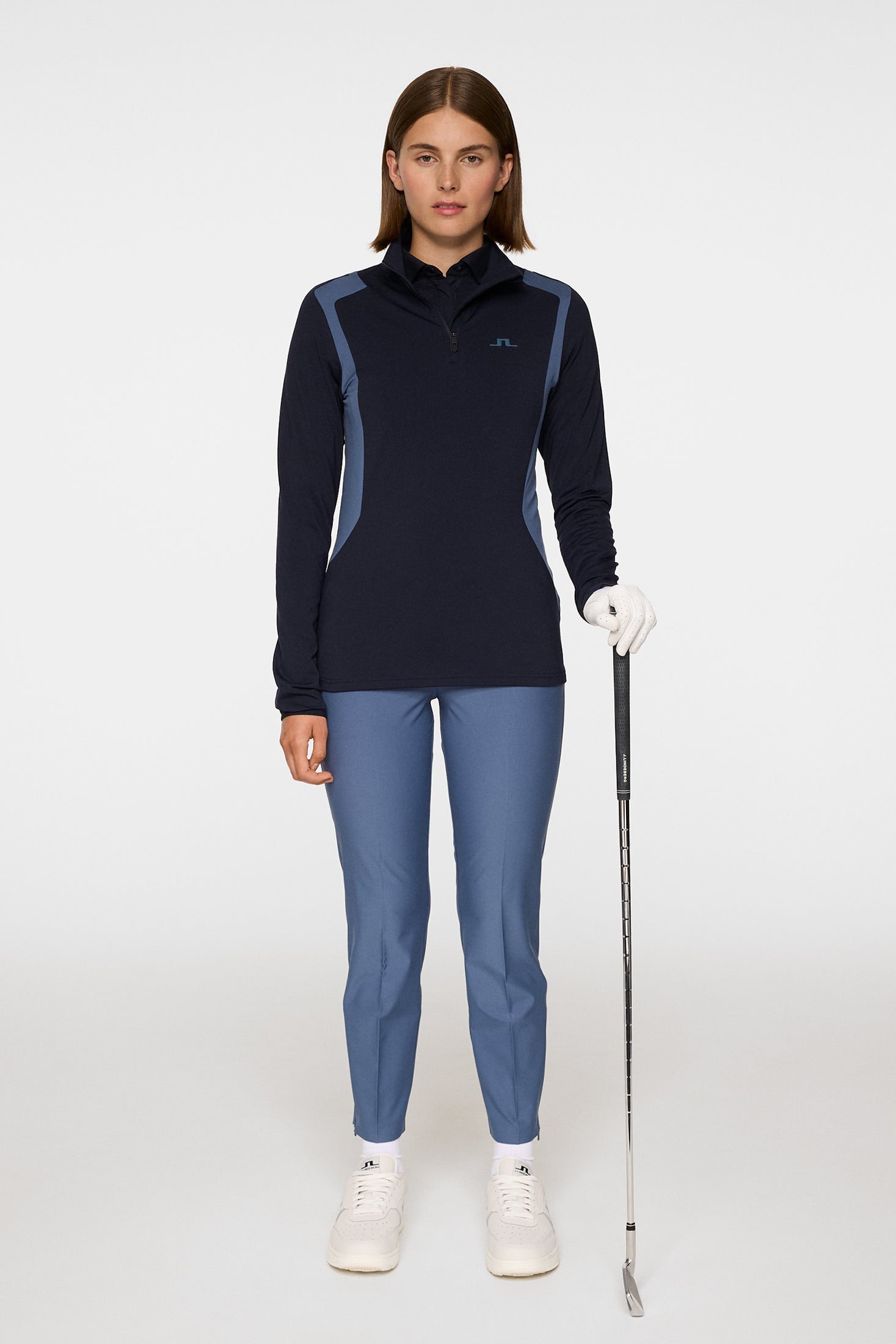 Mae Quarter Zip Mid Layer / JL Navy – J.Lindeberg EU