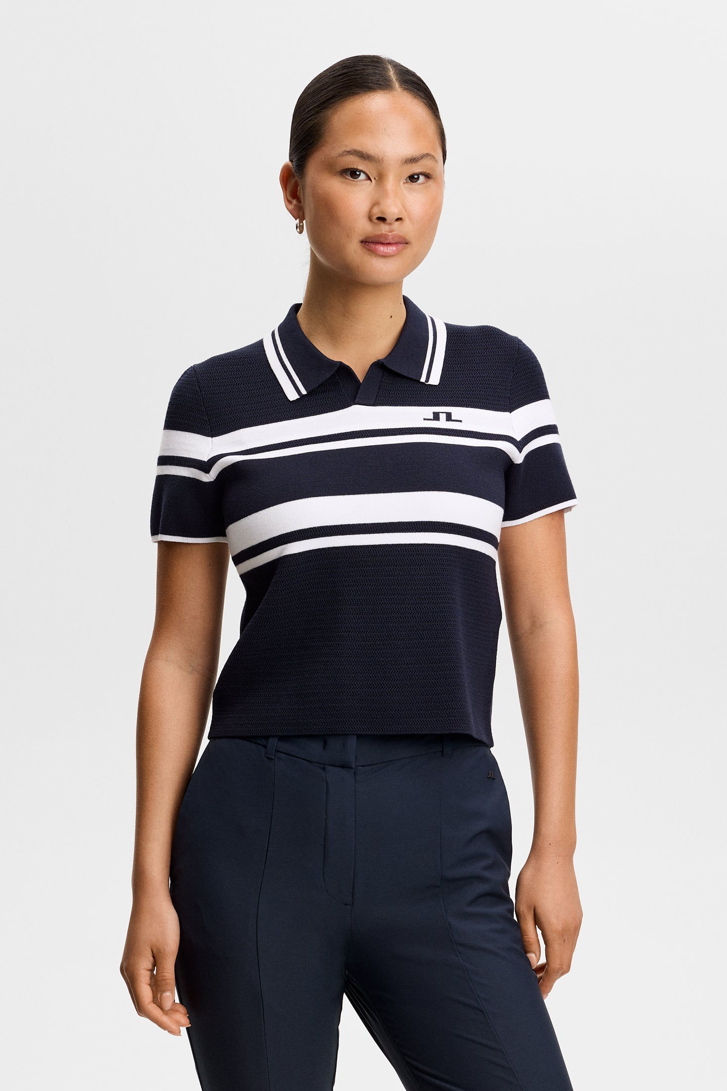 Athena Knit Polo | Golf Knitwear | J.LINDEBERG®
