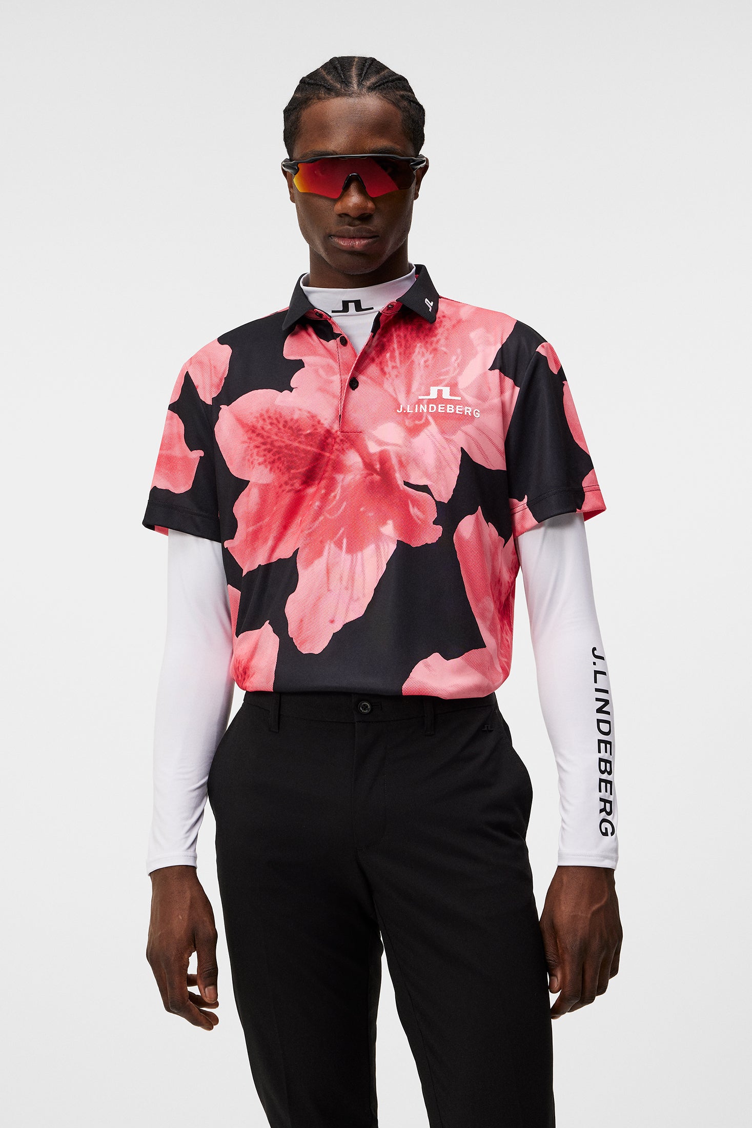 KV Tour Golf Polo / Azalea – J.Lindeberg