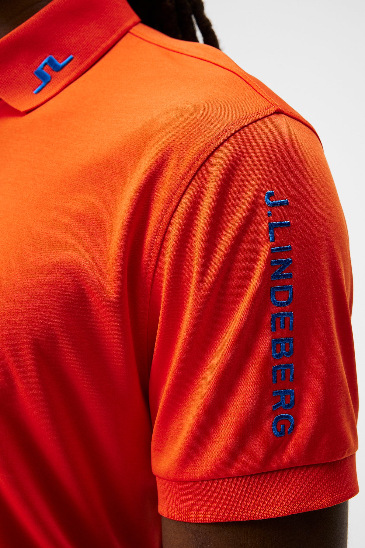 Tour Tech Reg Fit Polo / Tangerine Tango Melange