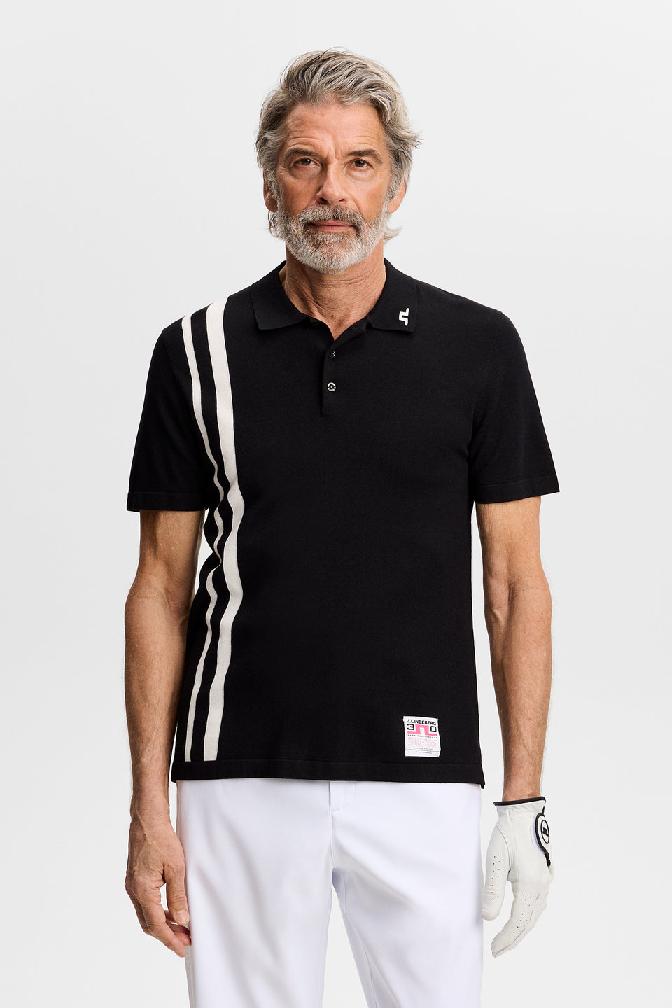 30Y Wallis Knit Polo / Black