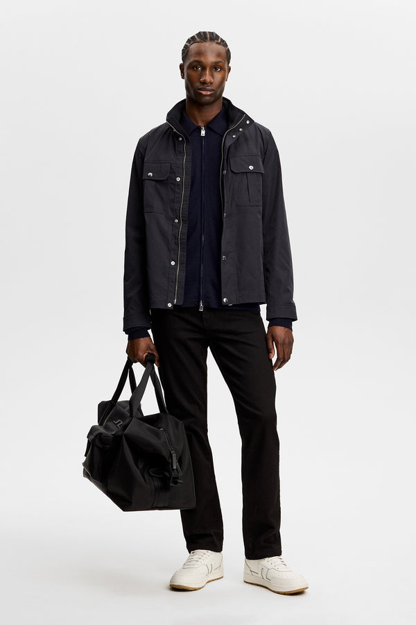 Kaleb Merino Cardigan / JL Navy