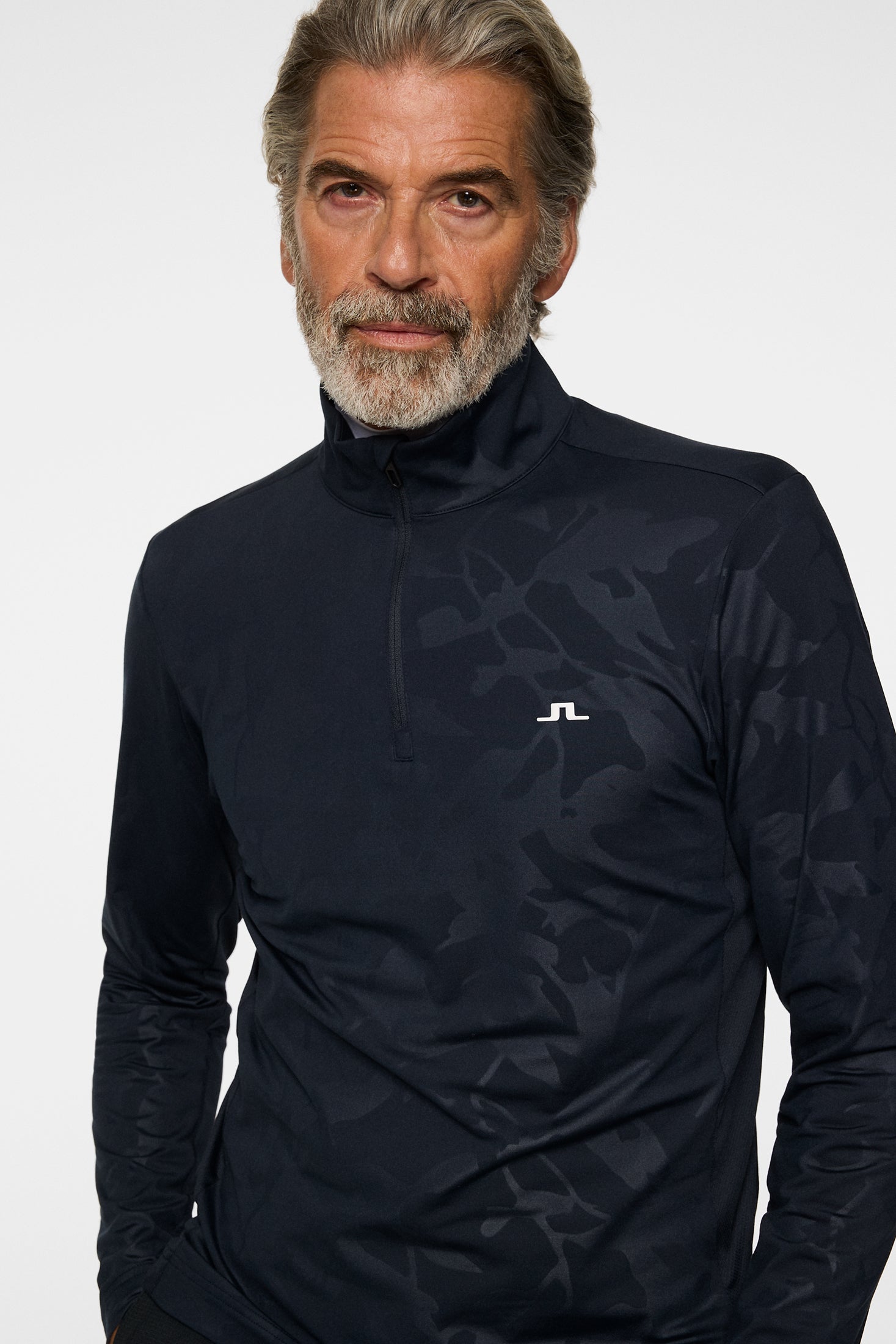 Luke Deboss Mid Layer / ORGANIC 1 - NAVY | J.Lindeberg Official