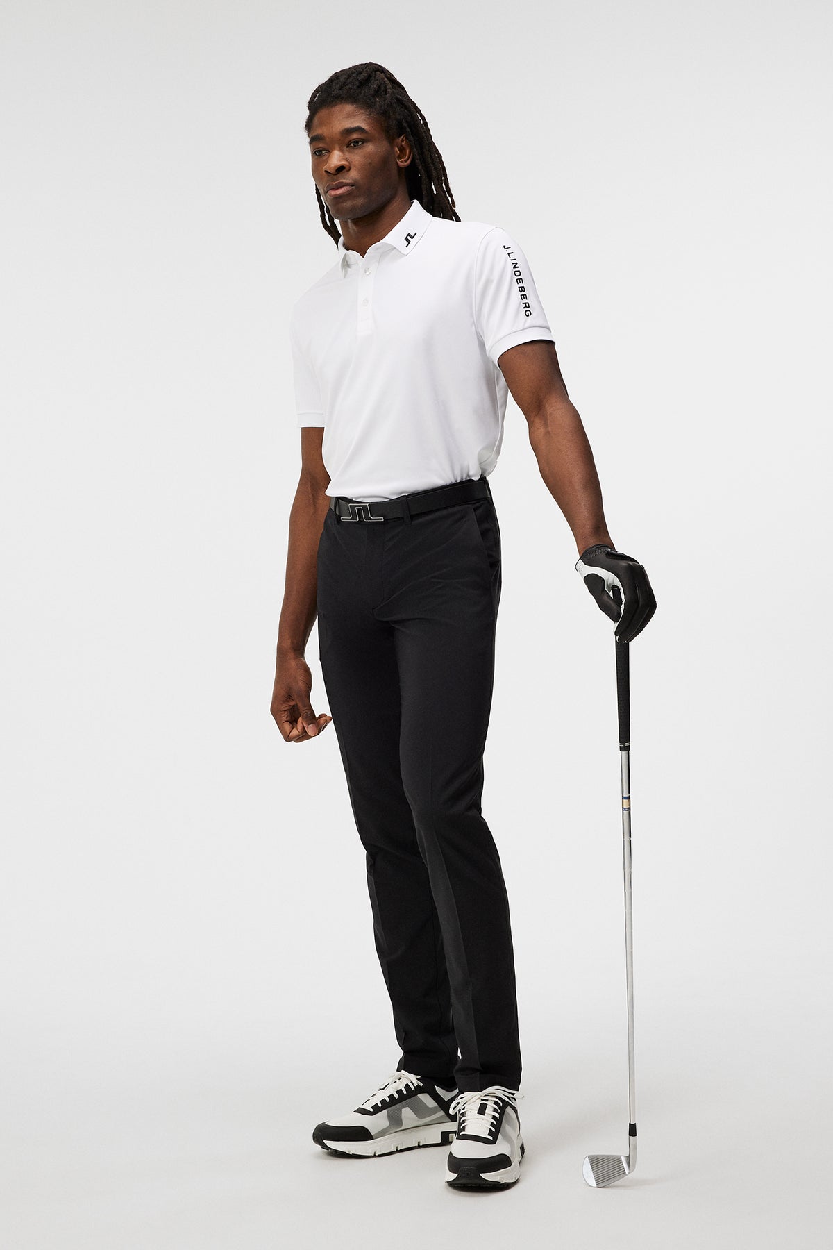 Tour Tech Slim Fit Polo / White