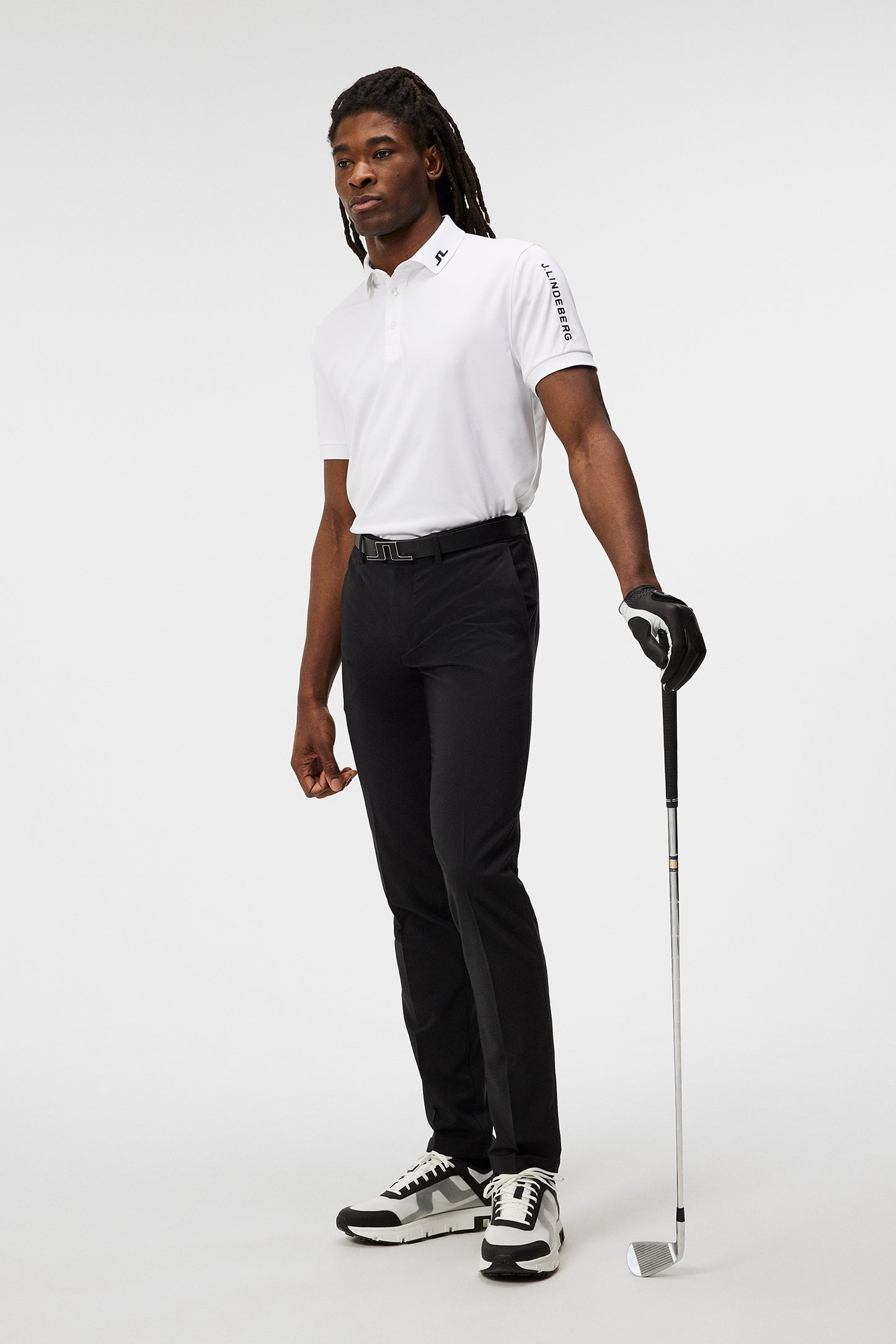 Tour Tech Slim Fit Polo / White