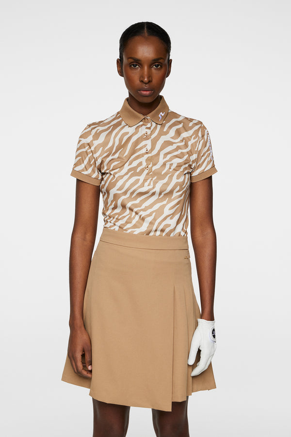 Tour Tech Print Polo / Tour Tiger Tigers Eye M