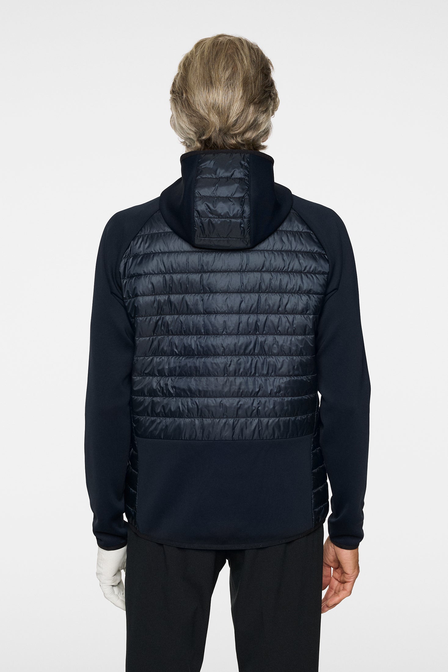 Hayden Quilt Hybrid Hood / JL Navy – J.Lindeberg EU