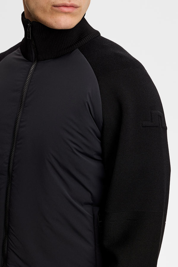 Aeron Knit Hybrid Jacket / Black
