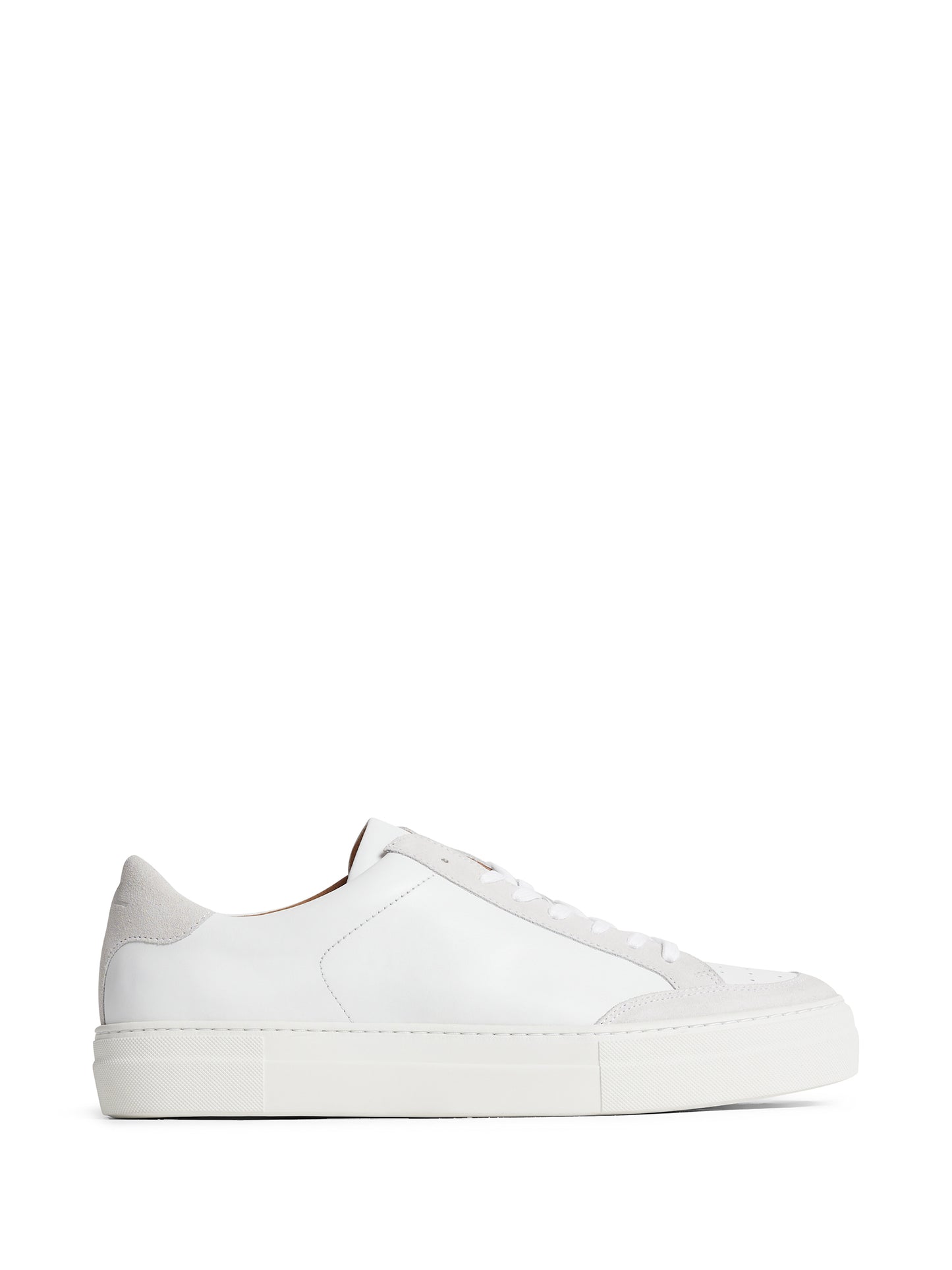 Art Signature Leather Sneaker / White