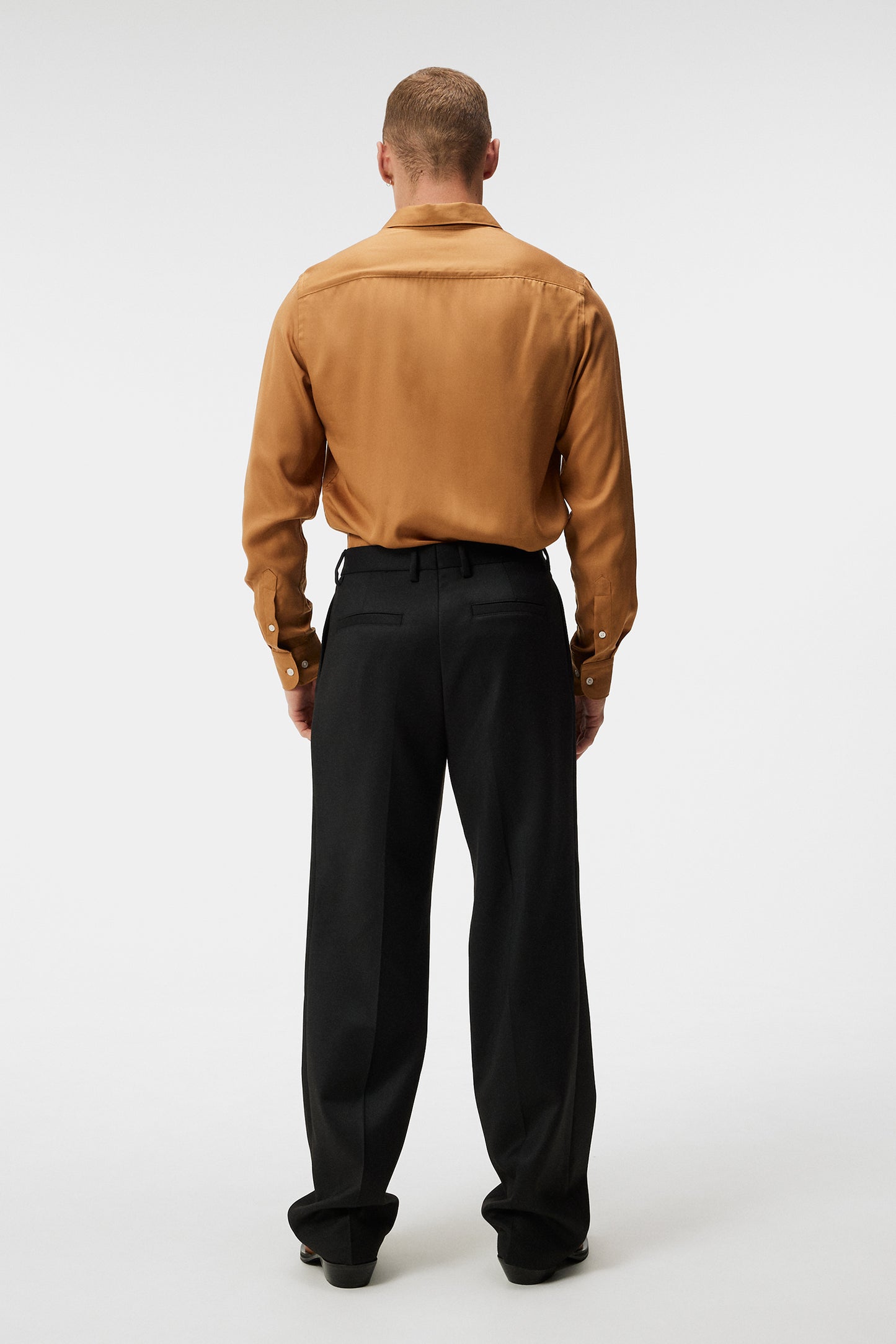 Comfort Tencel Slim Shirt / Chipmunk