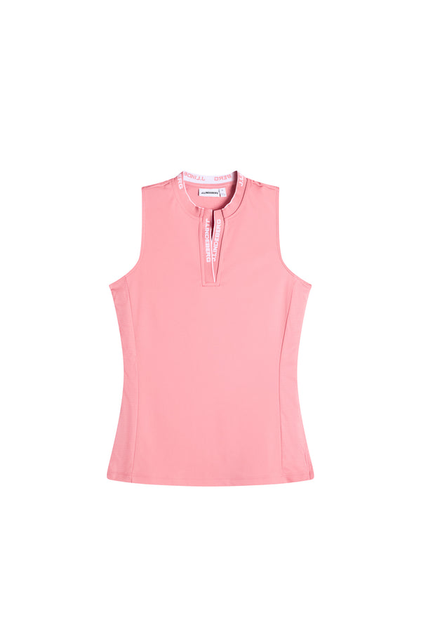 Leya Sleeveless Top / Flamingo Plume