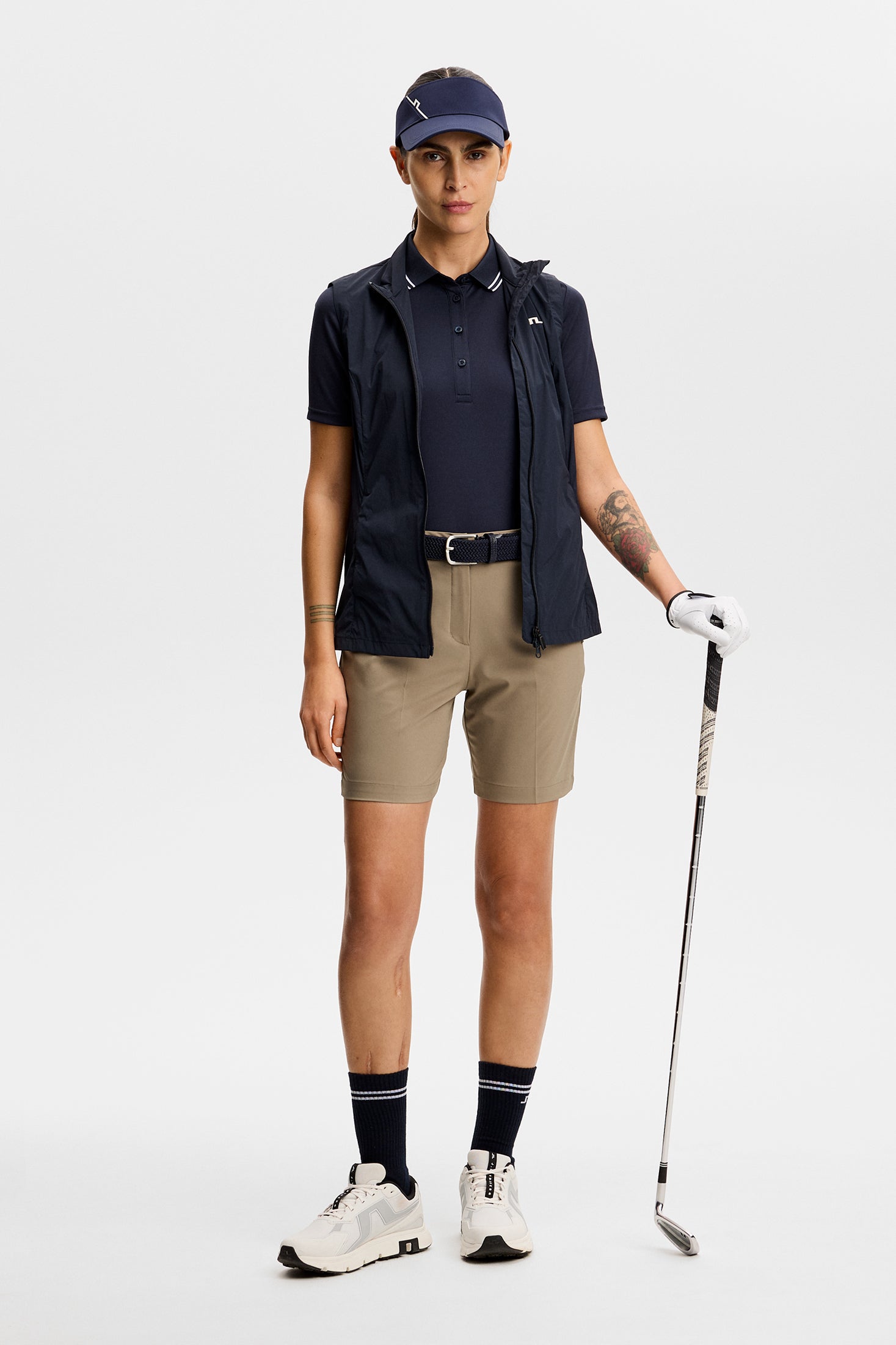 Women's Gwen Long Shorts | Golf | J.LINDEBERG®