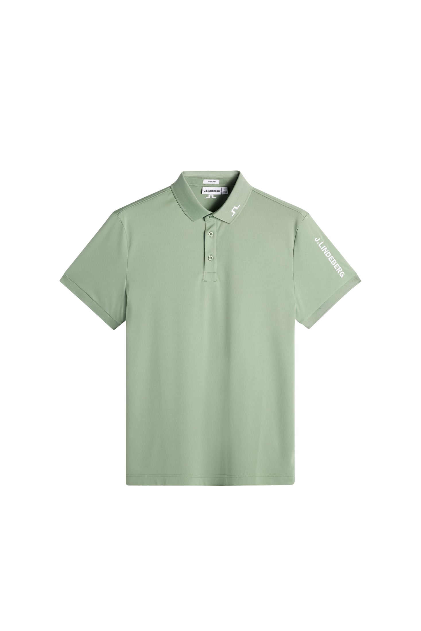 Tour Tech Slim Fit Polo / Hedge Green – J.Lindeberg EU