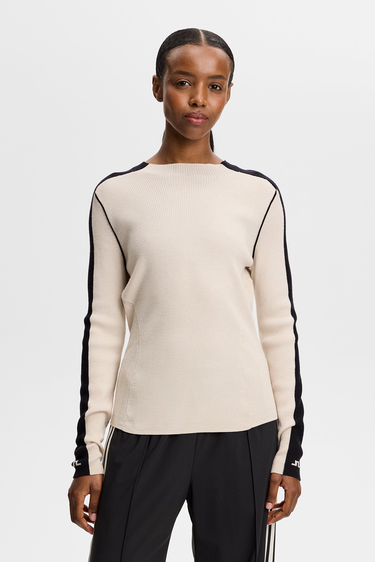 Vale Rib Knit Longsleeve | Women's Knitwear | J.LINDEBERG®