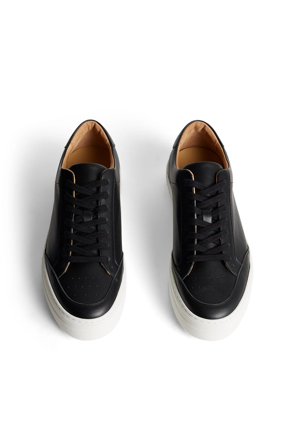Art Signature Leather Sneaker / Black