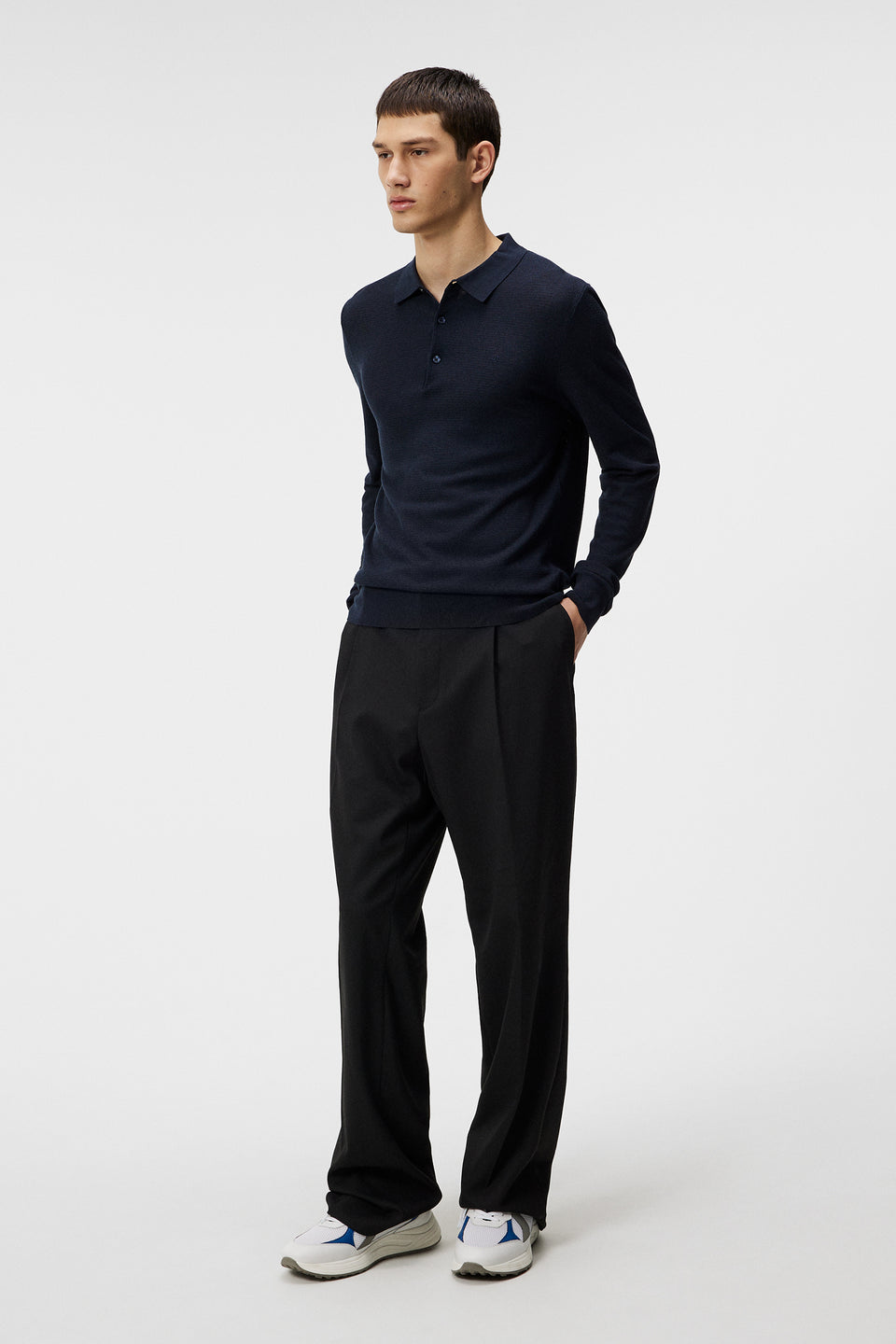 Rowan Structure LS Polo / JL Navy
