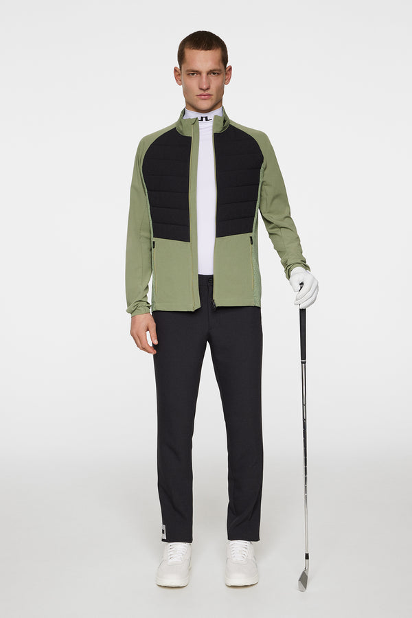 Tech Hybrid Softshell Jacket / Oil Green