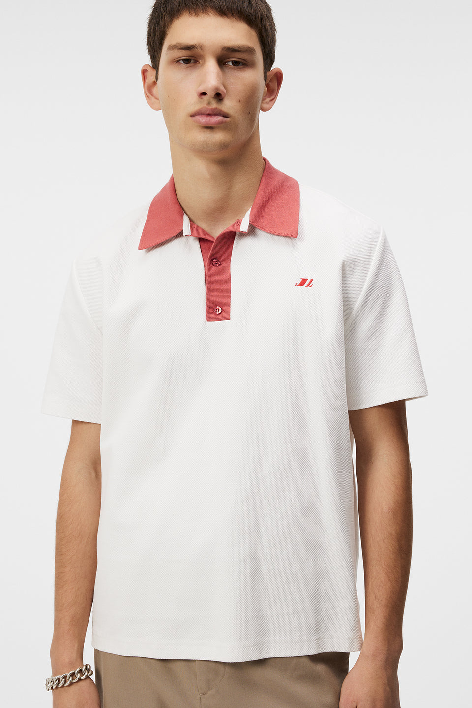 Roland Polo Tee / Cloud White