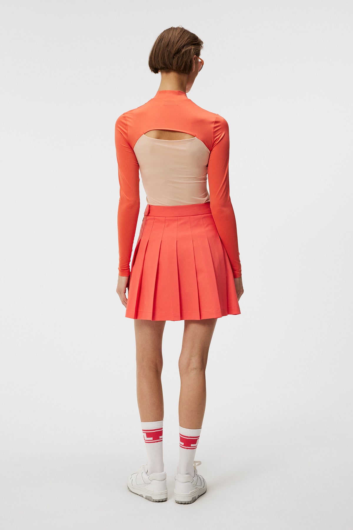 Adina Skirt / Hot Coral