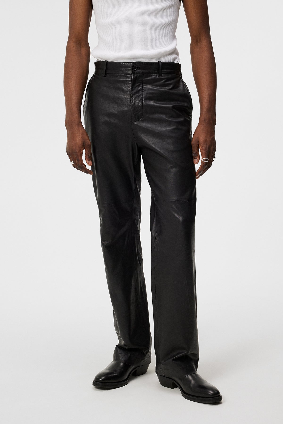Haij Leather Pants / Black