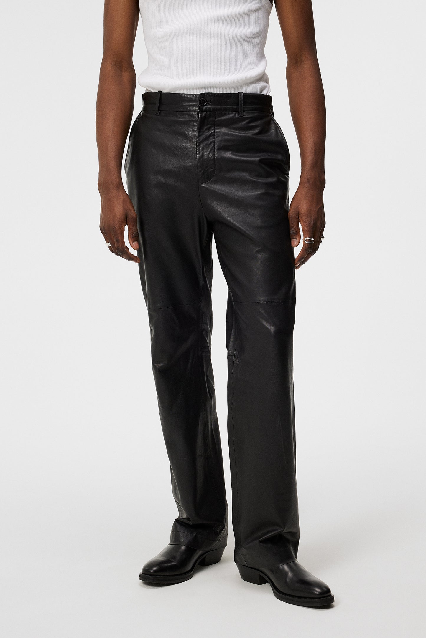 Haij Leather Pants / Black