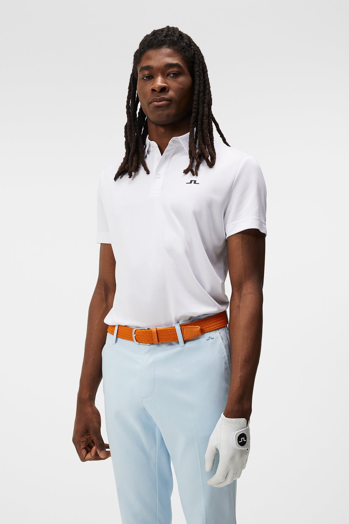 Peat Regular Fit Polo / White
